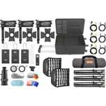 Godox S60 Kit 3 LampI LED cu Lentila de Focalizare - aproape nou