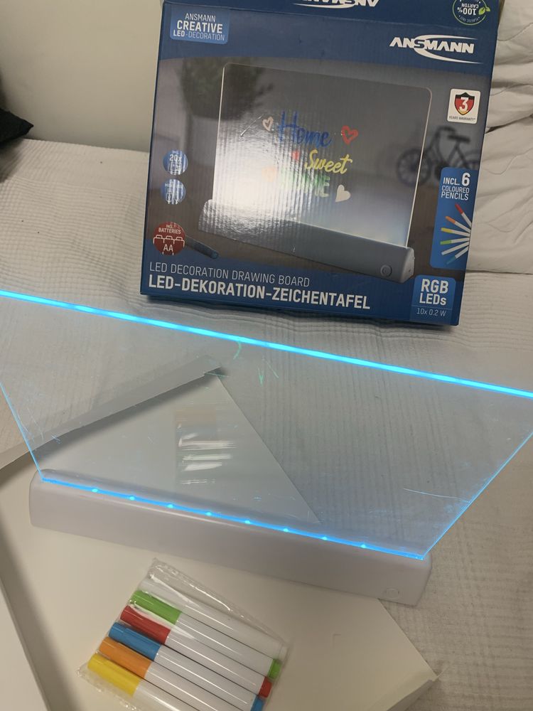 Декоративна LED дъска за рисуване