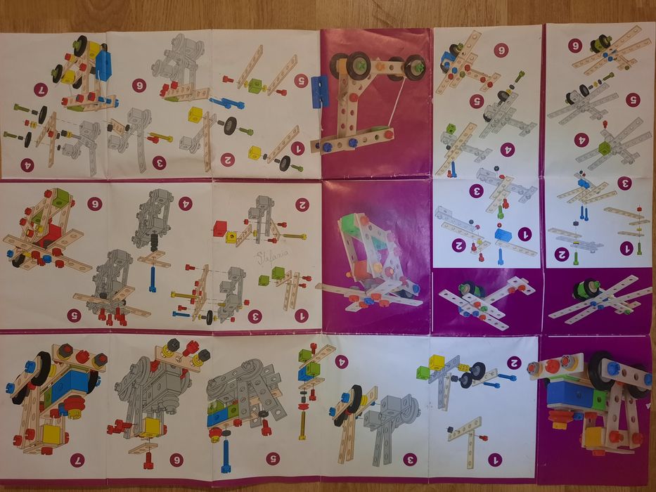 Set SimbaToys de asamblare/ constructie 120 piese