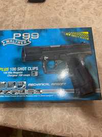 pistol airsoft p99 co2 2j putere max