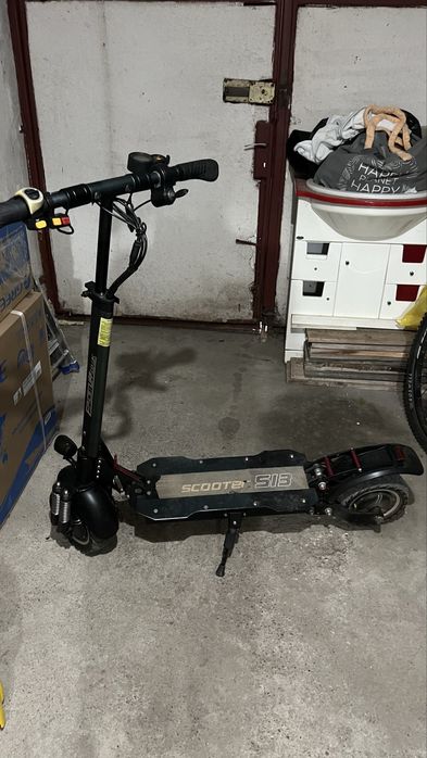 Trotineta electrica dual motor 2x1200 w,puternică, 52v 18,2 Ah