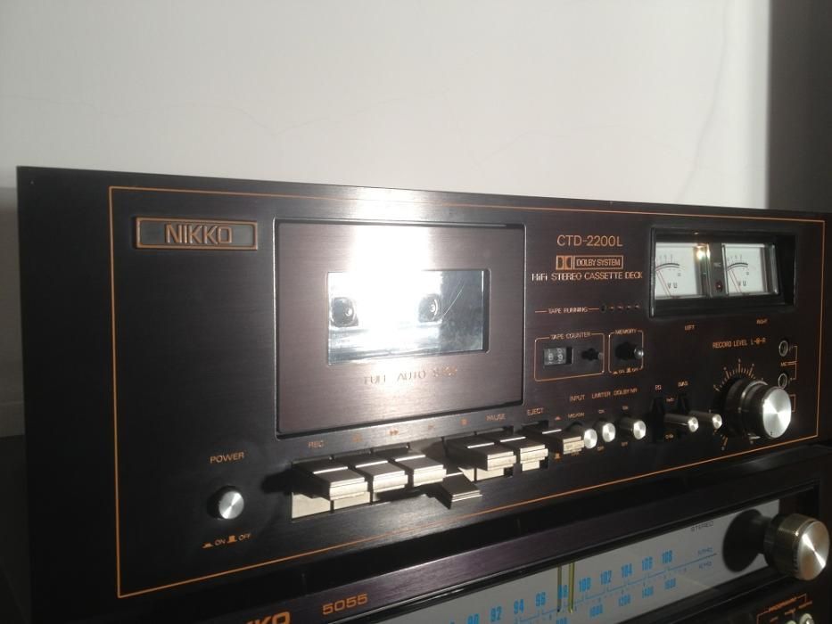 Linie Audio NIKKO : Amplituner 5055 + Deck CTD -2200L -Japan/Impecabil