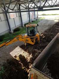 Inchiriere buldoexcavator Bobcat miniexcavator cilindru