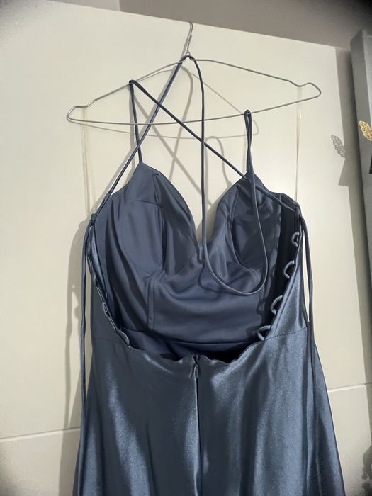 Rochie lunga de ocazie, cu spatele gol