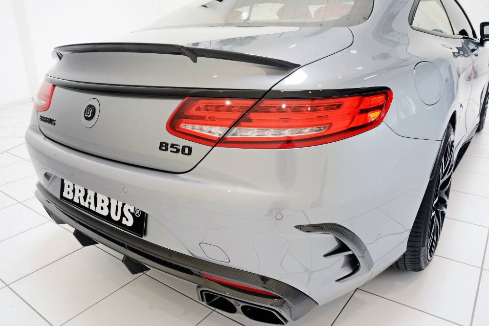 Перца задна броня карбон BRABUS S-class coupe C217 63AMG