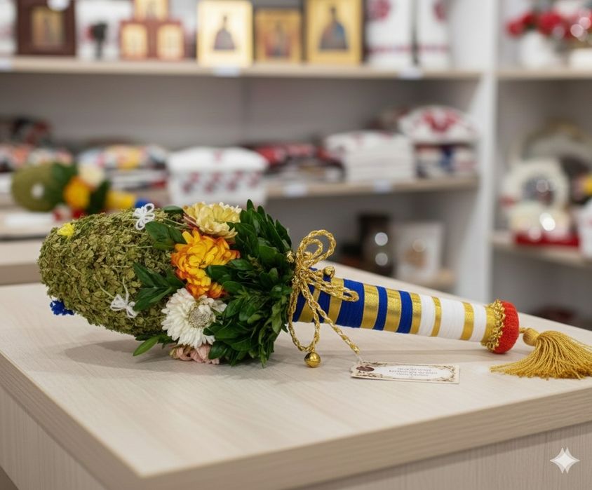 Busuioc tradițional boboteaza