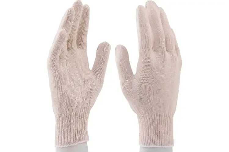 Перчатки трикотажные пятипалые рабочие 37 грамм