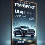 Manager transport persoane (67 lei/lună) pentru Uber/Bolt/Taxi
