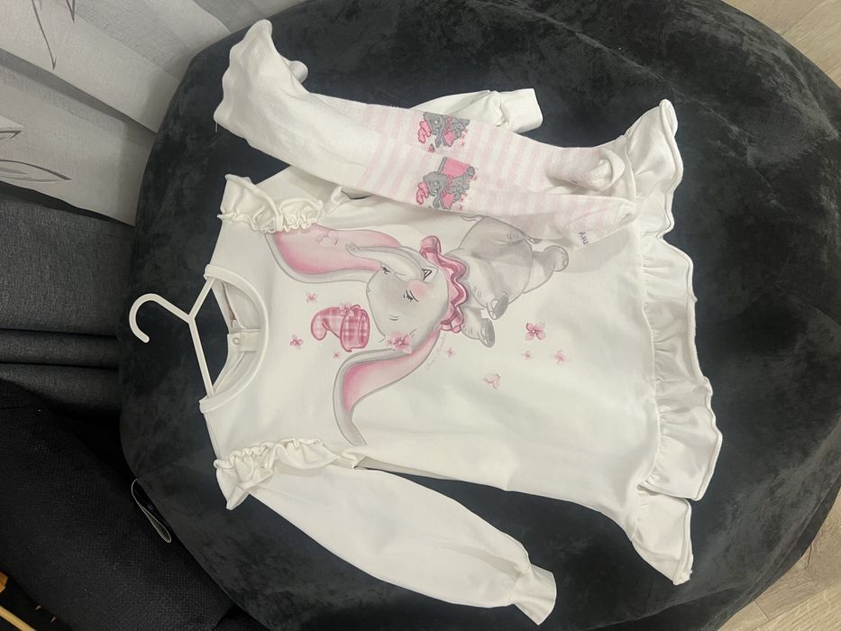 Рокля с чарапогащник Monnalisa