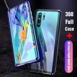 Huawei P30 Pro / P30 Lite / Двоен 360 градуса магнитен калъф