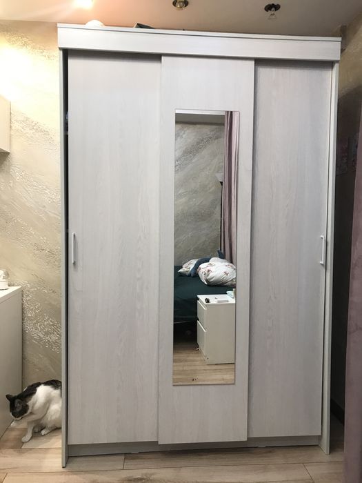 Шкаф купе с зеркалом