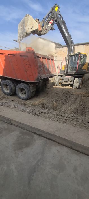 Вывоз мусор камаз euro  kamaz hizmati kamaz dastavka