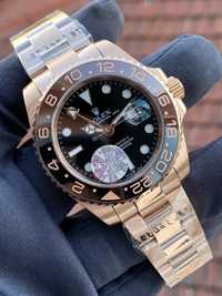 Rolex GMT Master II 40 mm Full Rose Gold Black Dial