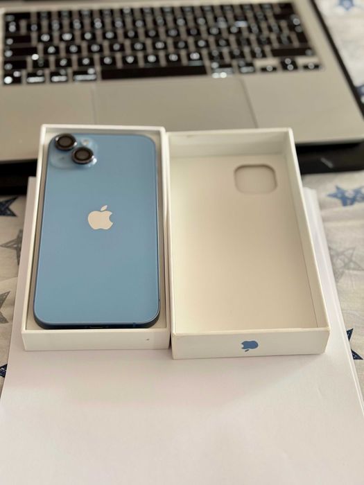 Telefon mobil Apple iPhone 14 Plus, 128GB, 5G, impecabil.