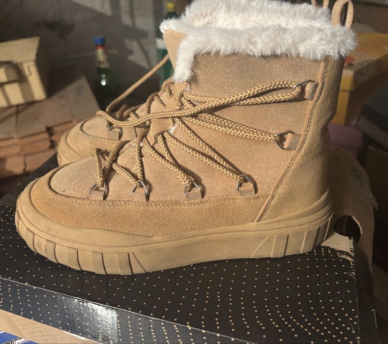 Ghete piele, fete, 36