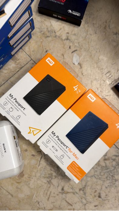 Hdd extern wd my passport 4tb nou sigilat