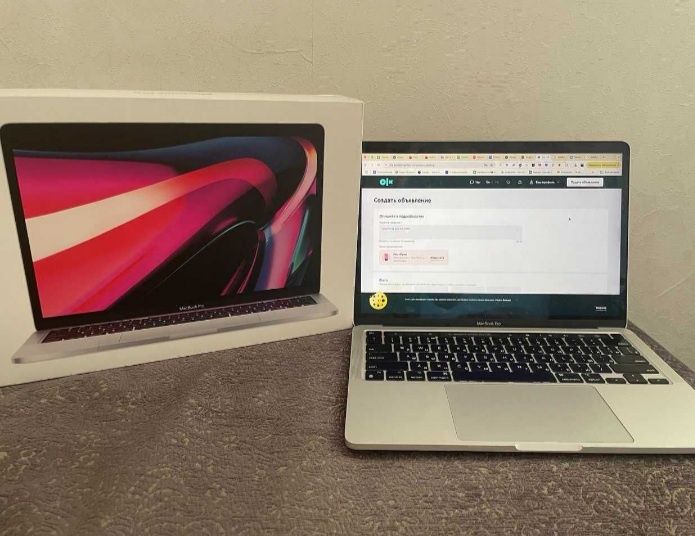 Macbook 8 gb 512gb 13 m1 zaryatga karopka bo
