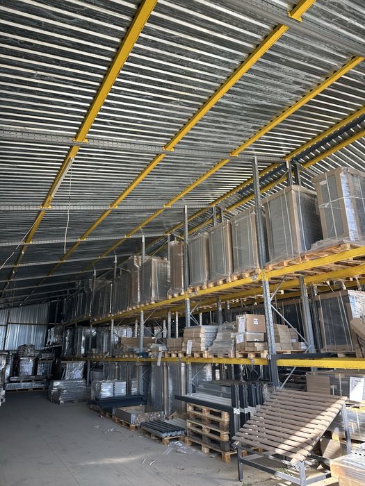 Construim hale metalice pe structură de rafturi metalice industriale