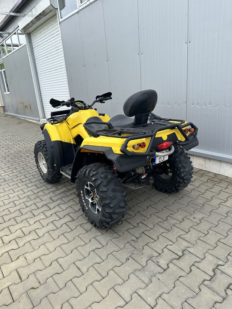 Can-am Outlander 800 MAX XT numere negre (nu renegade cf moto polaris