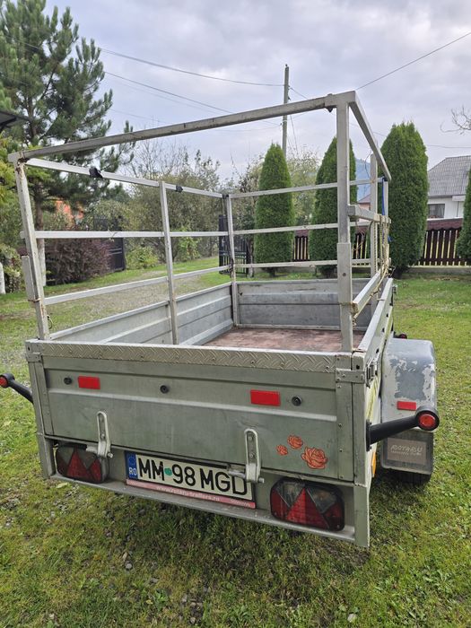 Remorcă NIEWIADOW B1 02X - 750 kg din 2017 – RANFORSATĂ și ROBUSTĂ