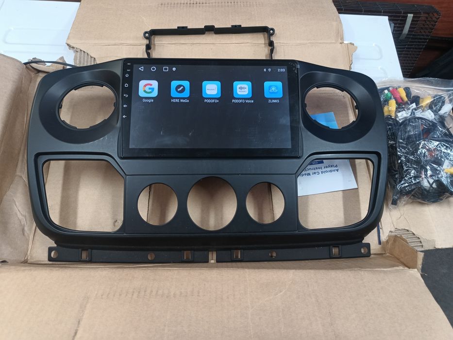 Навигация android за opel movano renault master nissan nv400  От2010г.