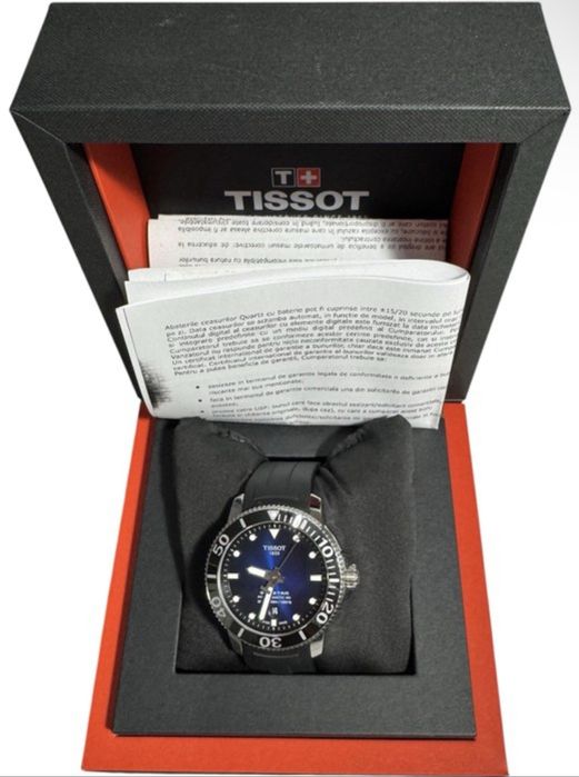 Ceas Tissot Seastar Powermatic 80 T120.407A- automat, 300m, full set!