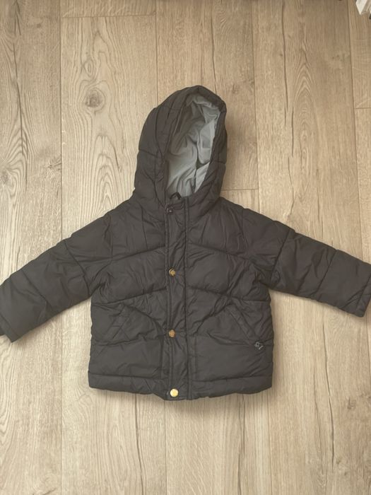 Зимно яке Zara Зара размер 86 и зимни обувки Geox 22