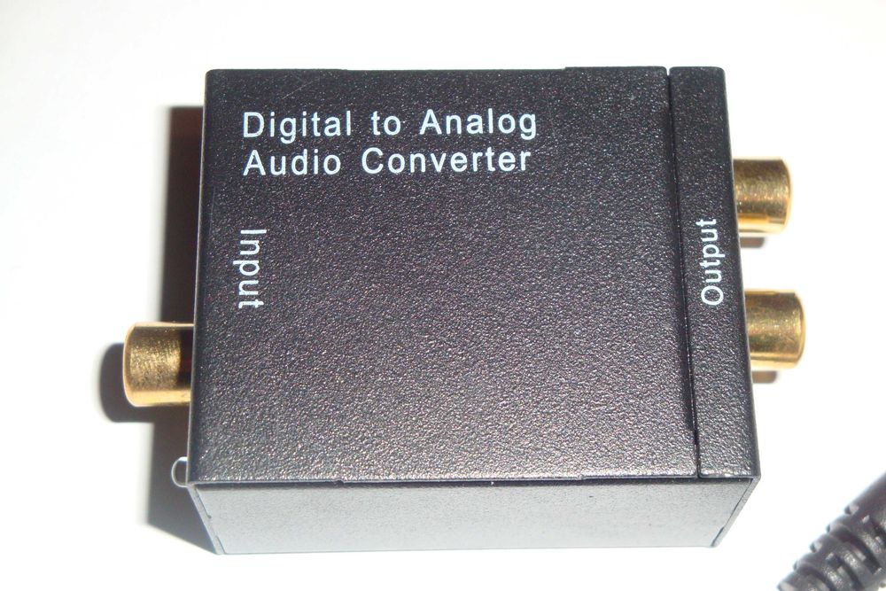 convertor audio digital pentru TV semnal digital la analogic