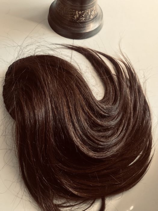 Шиньон из натуральных волос