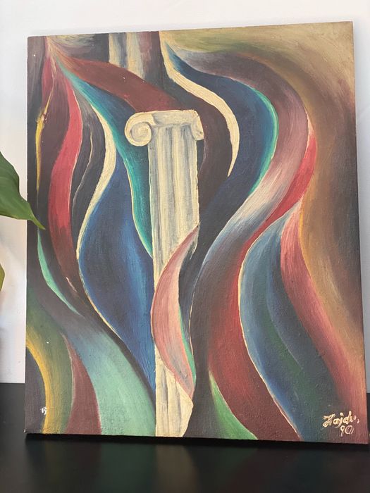 Pictura ulei pe pânza 1990