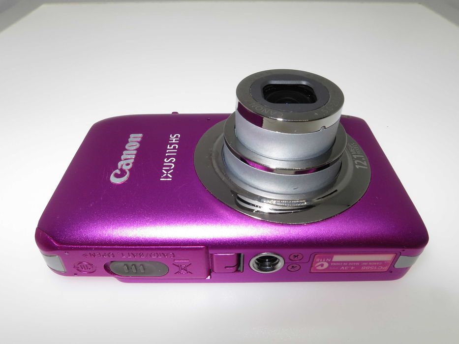Canon IXUS 115 компактен фотоапарат камера розов цвят FULL-HD видео