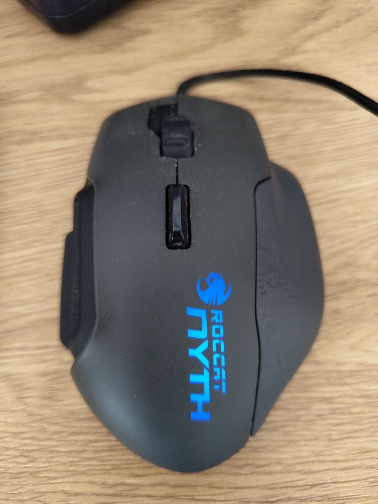 Mouse Gaming ROCCAT Nyth, 12000 DPI și Trackball ergonomic, Kensington