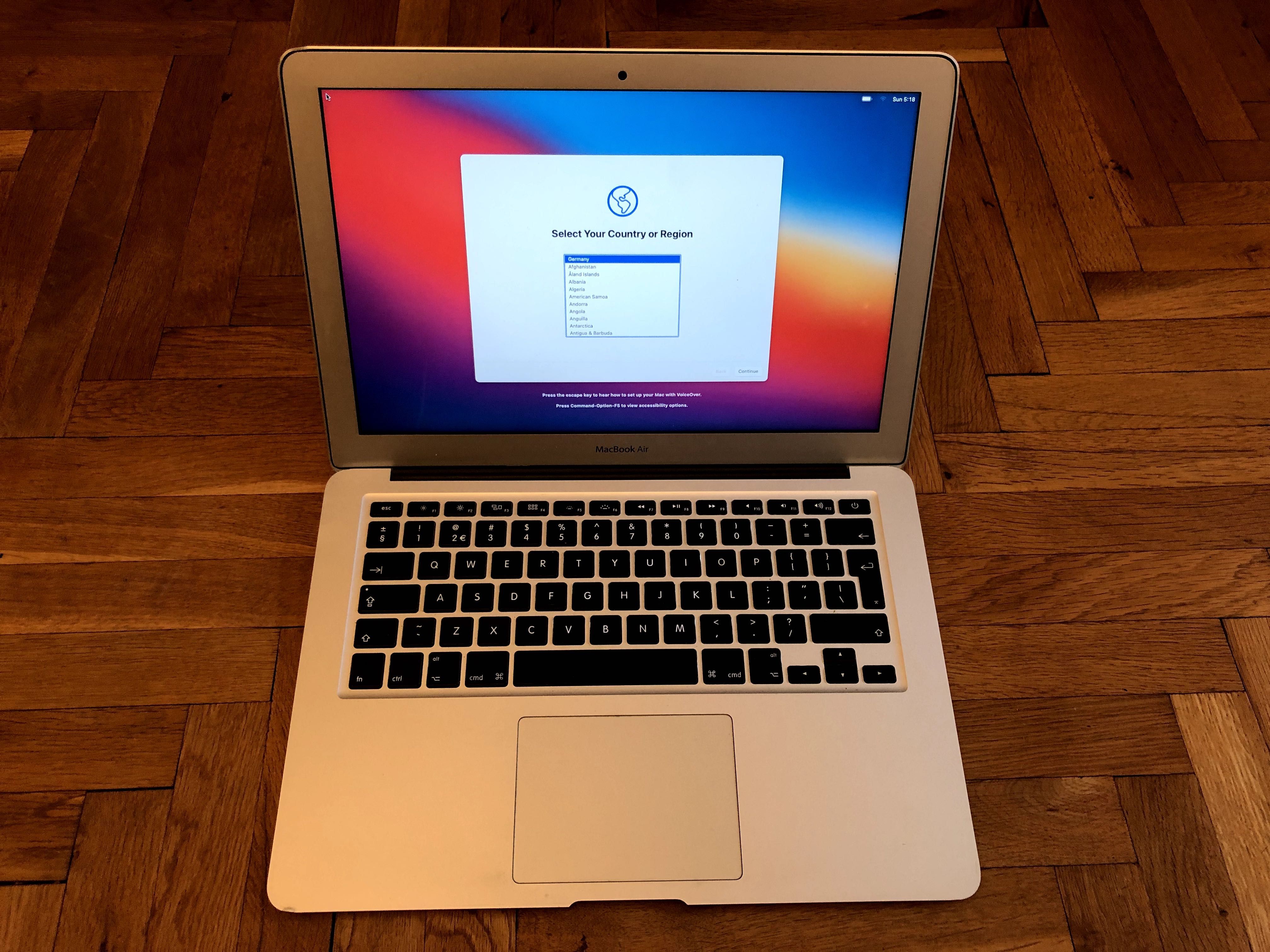 MacBook Air 13" 2013