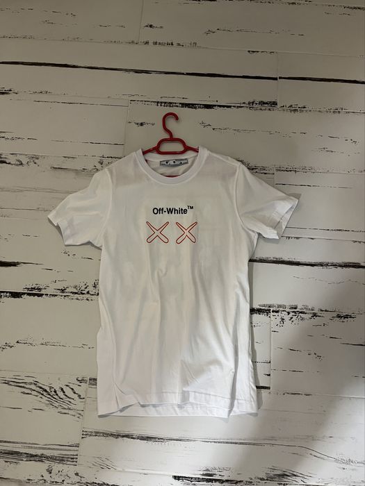 Tricou off white x kaws