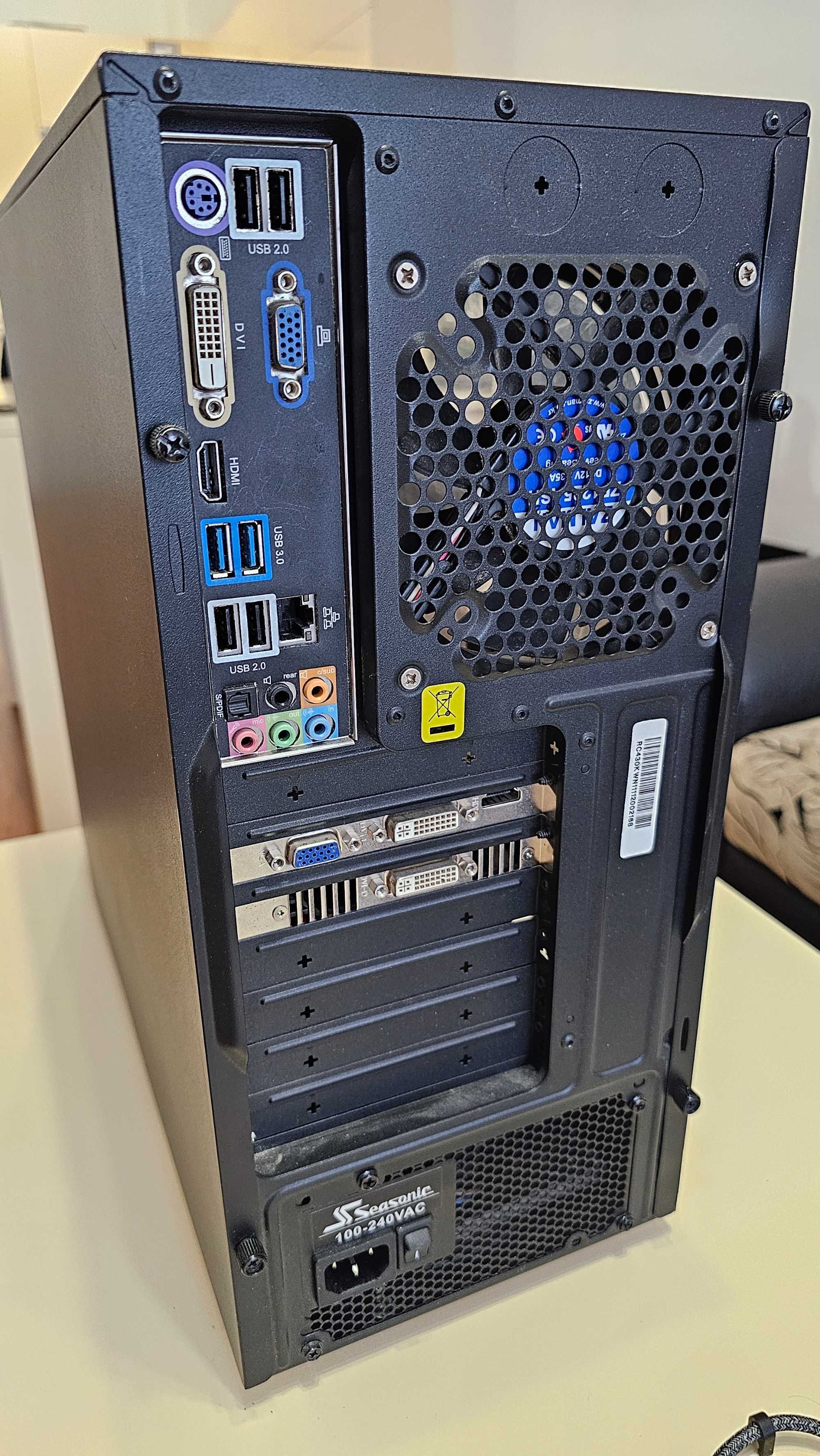 Геймърски настолен компютър с 23' монитор ACER!