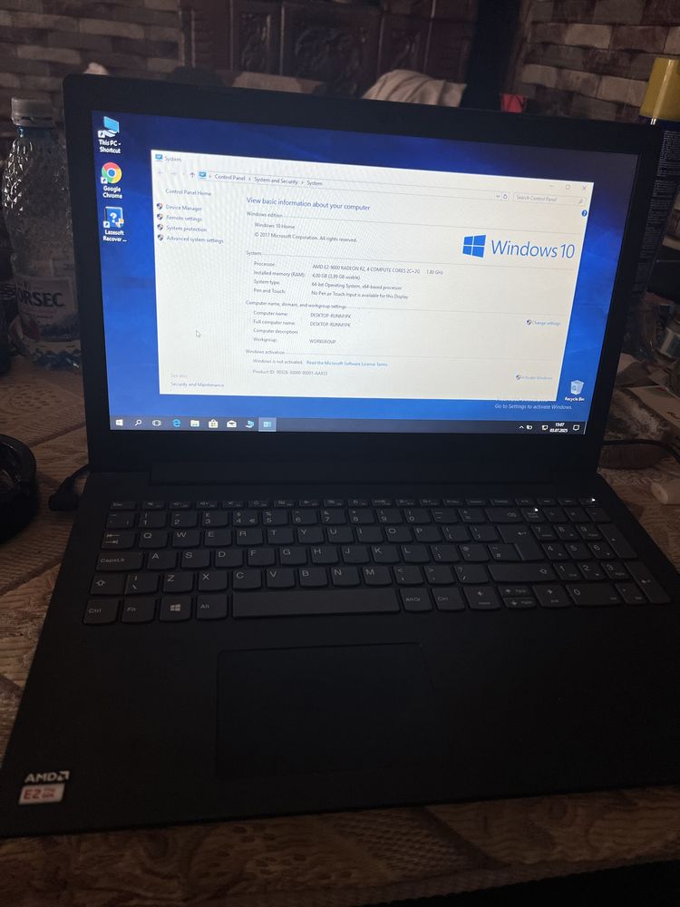 Laptop Lenovo IdeaPad 130 - AMD E2, 4GB RAM, 500GB HDD, Windows 10