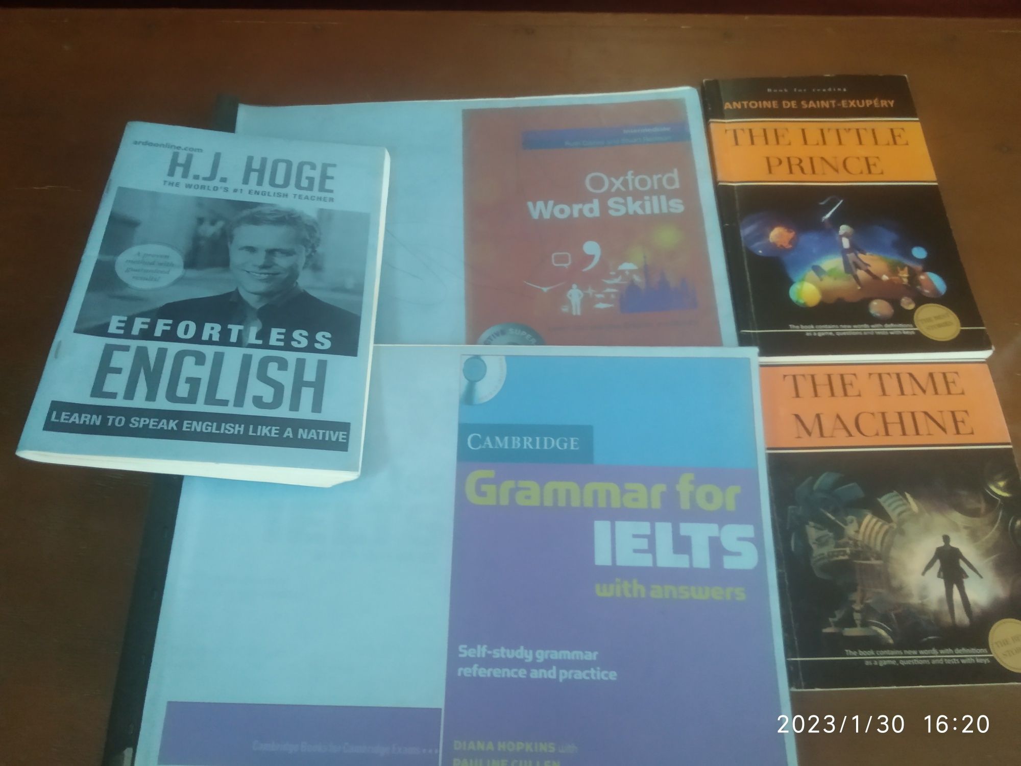 IELTS ga tayyorlanuvchilar uchun ingliz tili kitoblari