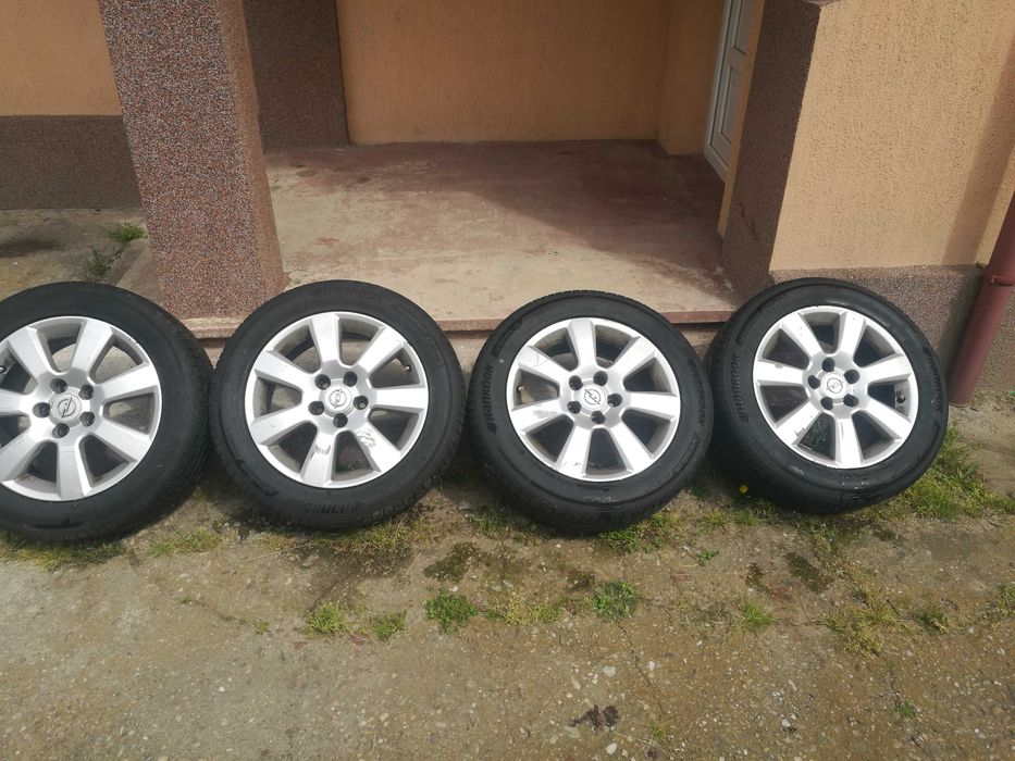 Anvelope + jante Opel Vectra 205/55/16 DOT 2023