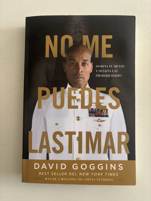 Книга на Дейвид Гогинс на испански език “No me puedes lastimar”