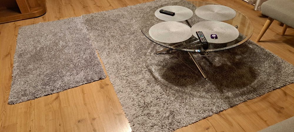 covoare shaggy gri fir lung,230X160cm,150X80cm,covor negru 150X80
