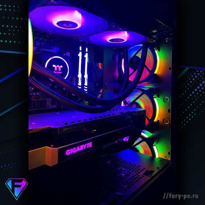 Сборка кейс компьютер.