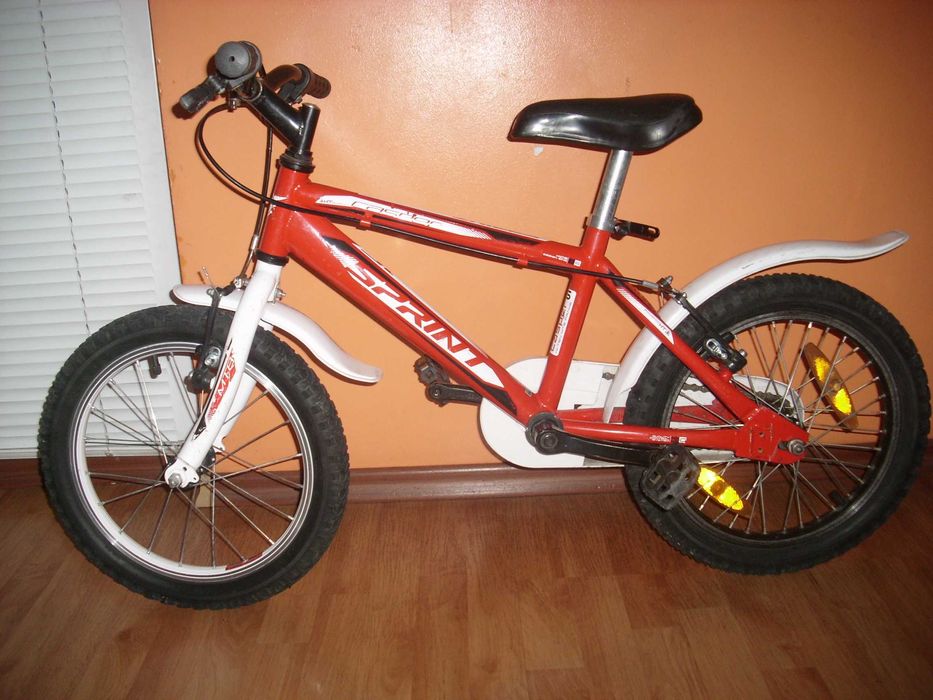 ИЗГОДНО Sprint 16" детски велосипед,колело със спомагателни.Промо цена