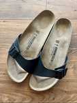 Birkenstock Madrid suede slapi/saboti/papuci