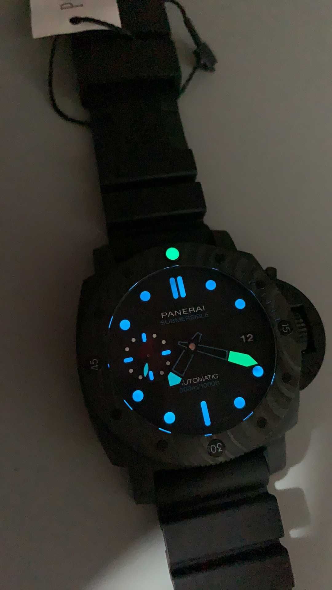 Автоматичен мъжки часовник PANERAI Submersible Carbotech 42