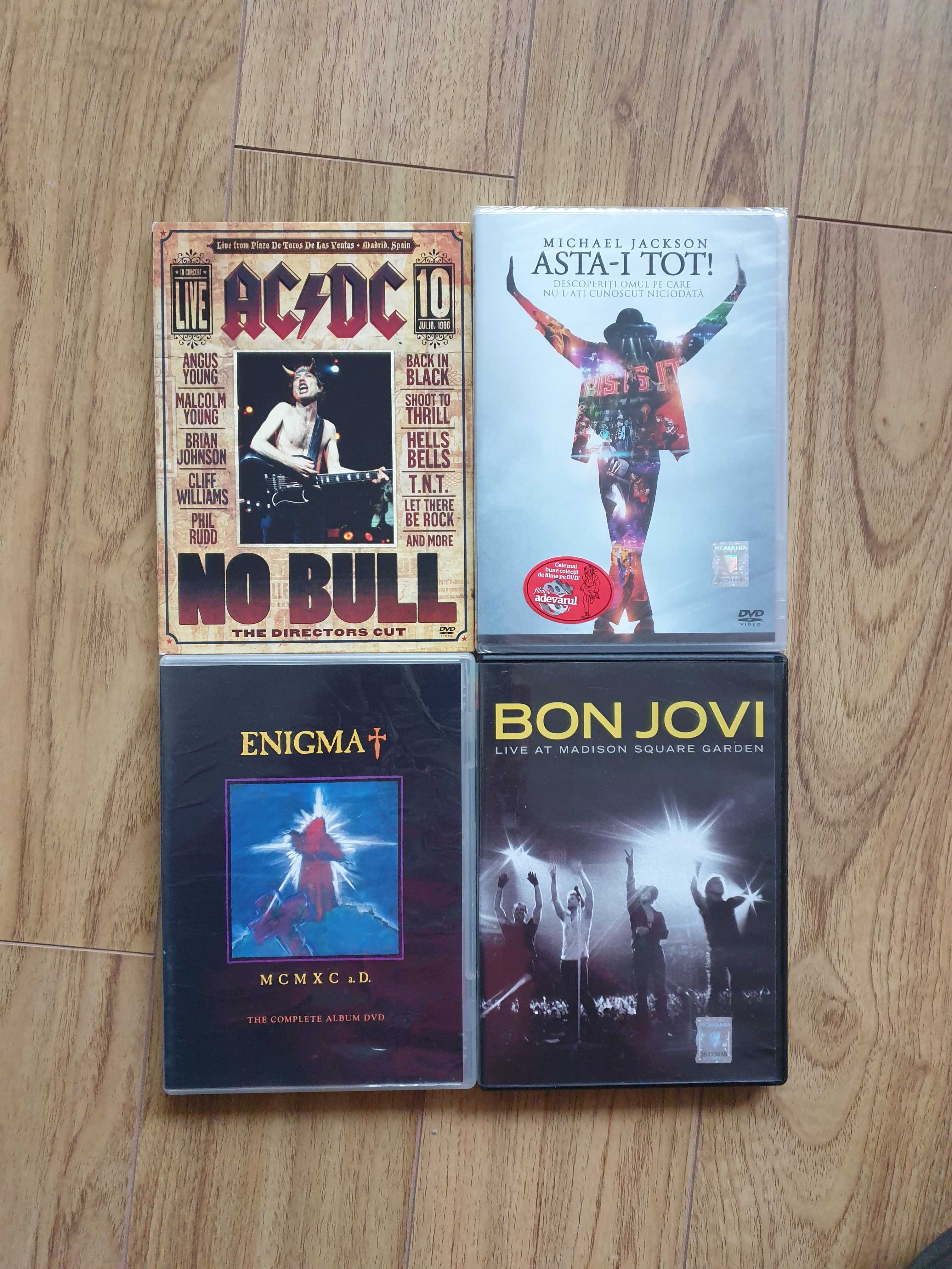 DVD Michael Jackson / AC/DC  / Bon Jovi/Elvis