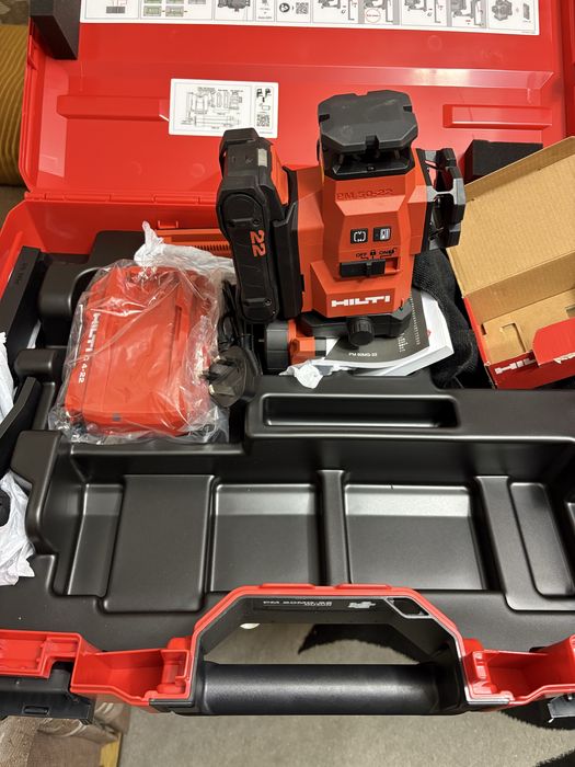 Нов! 11.2025г Hilti Pm50 комплект