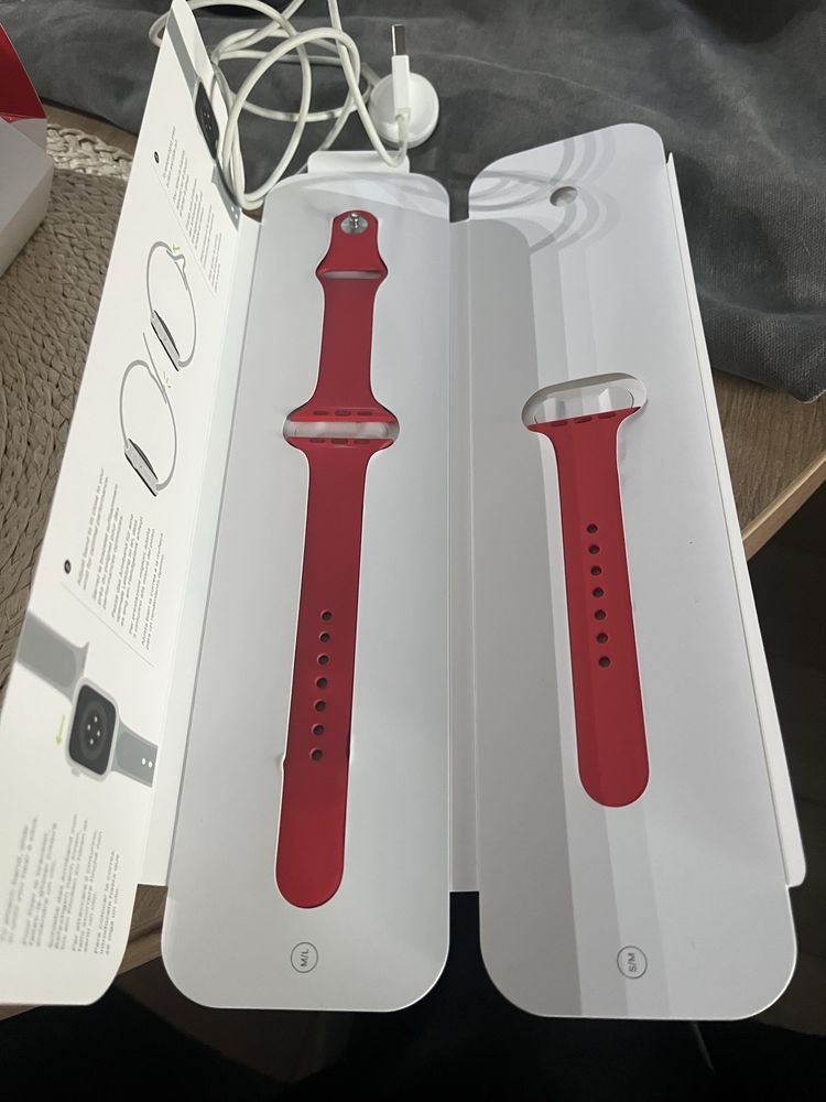 Apple Watch Red Aluminium Case 44mm