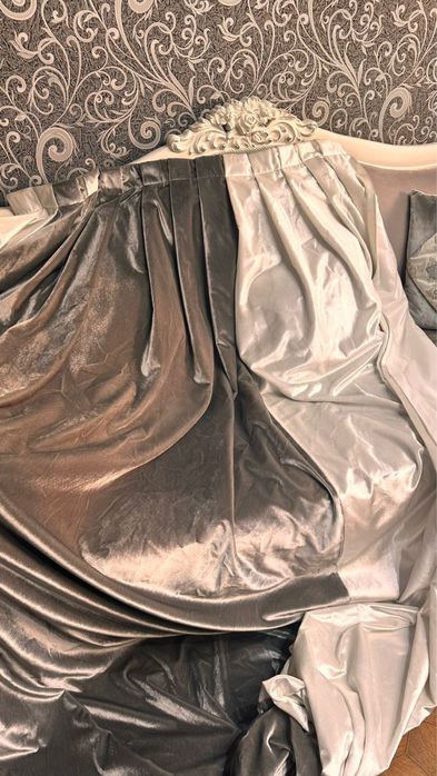 Шторы и тюль.