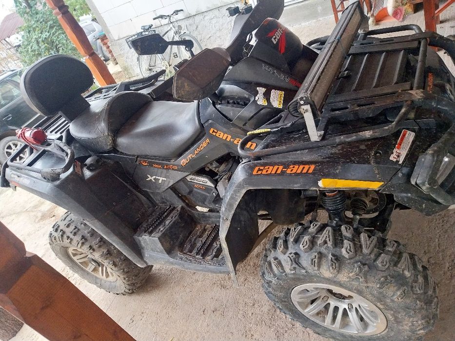 Vând Urgent atv Can-am outlander XT 500cc din 2009 acte de franta