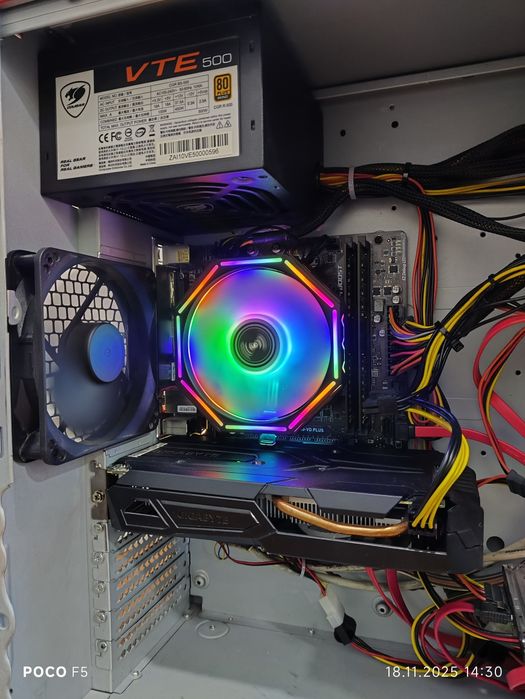 Отличный игровой компьютер (кейс) на DDR4